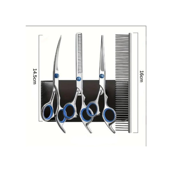 Professionelles Fellpflegescheren-Set – Bild 3